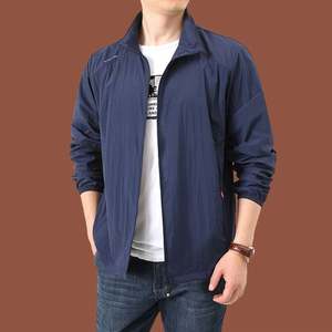 Nouvelle veste respirante à séchage rapide pour homme, veste décontractée ample à col montant, poches, vêtements de sport pour homme - Product Image 6