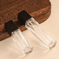 5ml 10ml dégradé ambre bleu vert carré Fine brume pompe de pulvérisation flacons bouteille aluminium pulvérisateur verre bouteilles de parfum