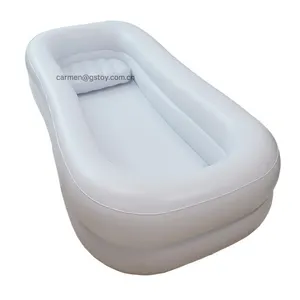 Bañera de ducha portátil bañera inflable para adultos