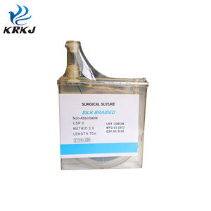 CETTIA KD415 <span class=keywords><strong>cassette</strong></span> vétérinaire non résorbable emballage de suture chirurgicale en soie - Product Image 3