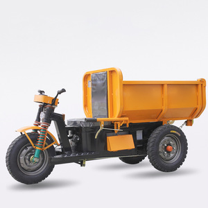 Tricycle électrique à benne ouverte 48V 1000W+ 30-50Km/h 1 passager pour travaux de construction et utilisation agricole - Product Image 1