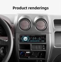 Lecteur MP3 universel pour voiture, intégré 1DIN, USB, carte TF, lumière RGB, BT 5.0, haute puissance, musique sans perte, FM