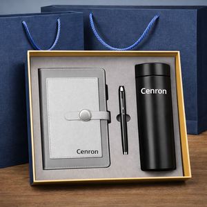Luxury 5-in-1 Eco-friendly CL Brand Business Promotional Novelty Gift Set for Men Bag Notebook Power Bank PU <b>Paper</b> UV Printing - Product Image 2