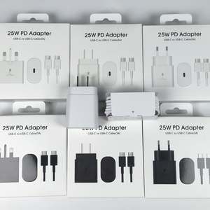 אומץ 25w chargeur <span class=keywords><strong>uk</strong></span> לנו eu eu מטען תקע בלוקים סוג c pt2510 מטען ראשי לגלקסיה s25 s24 s23 אולטרה - Product Image 6