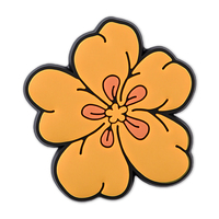 Breloques pour chaussures de la série Hawaii, breloques pour chaussures de jardin, breloques pour chaussures en caoutchouc souple, accessoires pour chaussures, breloques pour chaussures de personnalité