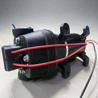 Pompe à eau à diaphragme auto-amorçante 12 V CC pour camping-car, bateau, yacht, caravane, camping-car, 3,3 GPM (12,5 LPM), 25 PSI