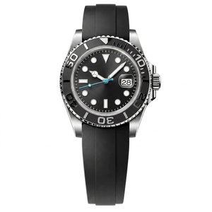 Reloj Mecánico NH35 con Indicador de Fecha, Correa de Silicona, Estilo Deportivo - Product Image 1