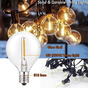 30 Bulbs Length 10.5 Meters Solar Decor <b>Light</b> G40 <b>String</b> <b>Light</b> Solar <b>String</b> <b>Lights</b> Outdoor Waterproof - Product Image 5