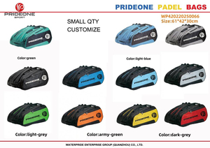 Borsa da padel di alta qualità con pannello 3D in EVA, <span class=keywords><strong>zaino</strong></span> per racchette da beach tennis e padel, borsa per racchette da pickleball con tasca termica - Articolo più venduto - Product Image 4