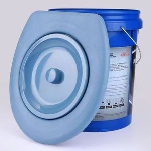 Inodoro rural sencillo, portátil con tapa, a prueba de olores y móvil para personas mayores, apto para todas las estaciones. - Product Image 1