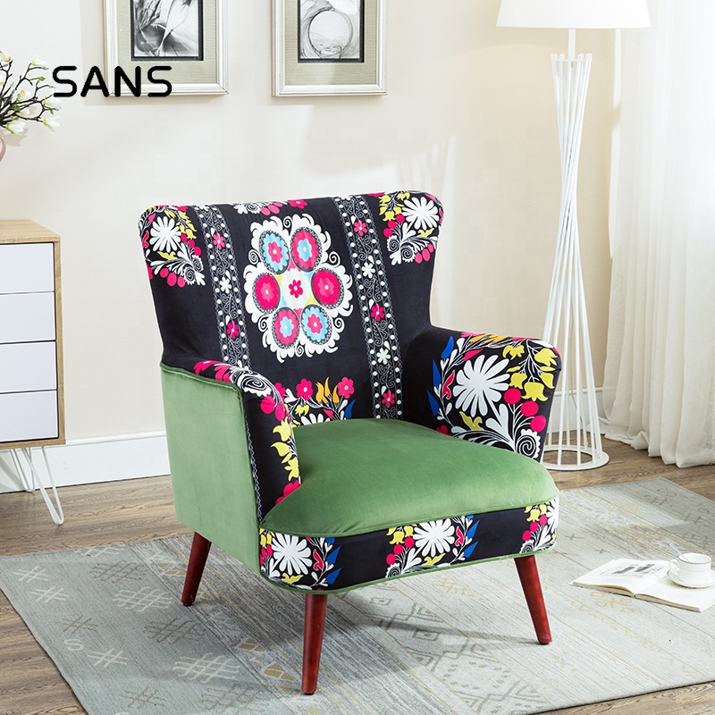 Poltrona Design Poltrona Relax Patchwork Quebec Con Struttura In