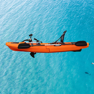 <span class=keywords><strong>Kayak</strong></span> de pedal de 3 segmentos de 14 pies para <span class=keywords><strong>2</strong></span> <span class=keywords><strong>personas</strong></span>, <span class=keywords><strong>pedales</strong></span> propulsores de fábrica de China para <span class=keywords><strong>pesca</strong></span> y remo, segunda opción para ocio activo - Product Image 4