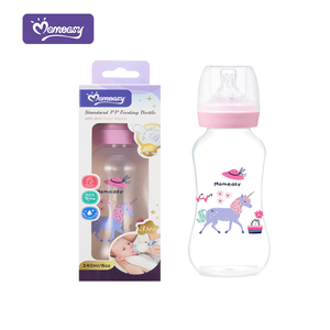 Usine Sans BPA PP Silicone Souple Nouveau-Né <span class=keywords><strong>Biberon</strong></span> Anti-Colique Bébé 240ml/8oz Standard PP <span class=keywords><strong>Biberon</strong></span> - Product Image 4