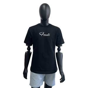 T-shirt Homme OEM en Coton Tricoté Délavé à l'Acide, Grammage Lourd, Col Rond, Manches Courtes, Coupe Ample, Personnalisable par Impression et Broderie, Style Vintage - Product Image 1