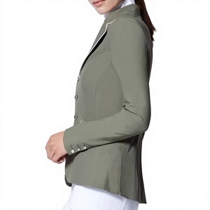 Chaqueta de Equitación para Mujer, para Competición de Salto Ecuestre, Abrigo para Espectáculos Ecuestres - Product Image 4