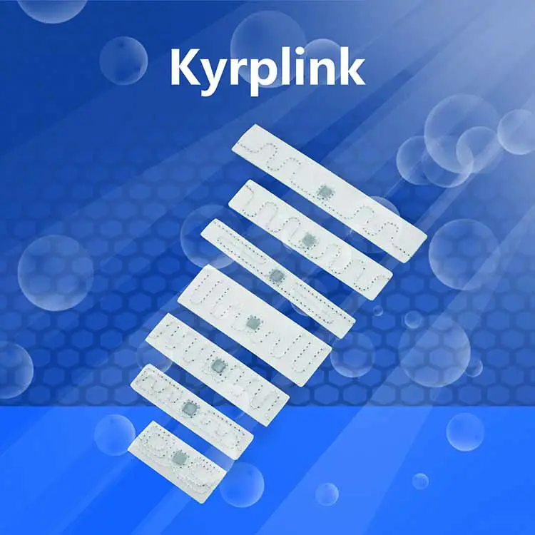 Kyrplink Étanche 58*15Mm UHF RFID Textile Lavable Blanchisserie Tag Pour Le Nettoyage À Sec Blanchisserie Gestion