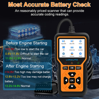 Lector de Códigos de Motor TX302 Profesional con Función de Reinicio y Modos 6 y 8, 35901 DTCs, Herramienta de Diagnóstico OBDII/EOBD para Autos