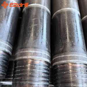 Tige de forage EZdrill BQ NQ HQ PQ pour l'exploitation minière - Outil de forage en acier au carbone forgé, norme DCDMA, certifié ISO 9001, 1,5 m et 3 m, noir - Product Image 1