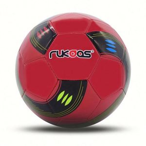 Balón de Fútbol de Cuero PU de Alta Calidad, Tamaño Oficial 5, Balón de Fútbol Deportivo Suave y Resistente para Publicidad y Juegos - Product Image 2
