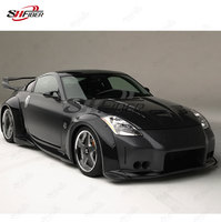 Kit carrosserie VEILSIDE Style : pare-chocs avant et arrière, jupes latérales et kit widebody pour Nissan 350Z Z33 2003-2008.