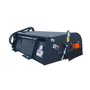 Tập tin đính kèm thủy lực điện Pick <span class=keywords><strong>up</strong></span> quét chổi với xô cho Skid chỉ đạo Bộ nạp tập tin đính kèm hooper chổi - Product Image 3