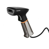 Lecteur de codes-barres SUNMI NS021-2D Lecteur de codes-barres portable filaire 1D/2D Lecteur laser USB Rapide et précis Scan automatique Multi-systèmes