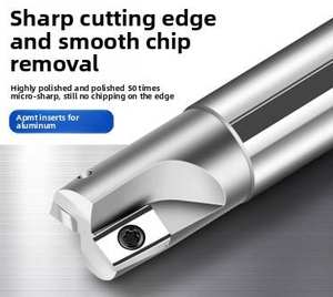 Plaquettes de fraisage personnalisables pour aluminium, cuivre, magnésium - APGT1135 MA G2 MA3 APGT113504 APKT1003 APGT APKT 1135 1003 - Product Image 2