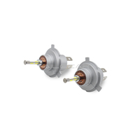 Bombillas LED para Faros Delanteros AILECAR RT4 H4, 35W 6000LM 6000K, Luz Alta y Baja, Kit de Conversión de Faros Delanteros para Automóvil de 360 Grados, Conexión Plug and Play