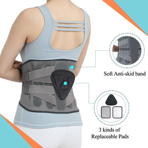 Protrusion de disque lombaire, ceinture de protection en plaque d'acier respirante, ceinture de Fitness de soutien de fixation de la colonne lombaire - Product Image 6