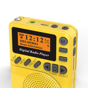 Mini Radio AM/FM Digital de largo alcance, pantalla LCD estéreo inalámbrica de alta calidad de sonido, tarjeta TF, reproducción de MP3, altavoz incorporado - Product Image 4