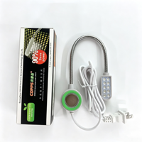 Mini lampe de travail LED magnétique pour machine à coudre, couleur violette, idéale pour l'industrie et les usines de chaussures