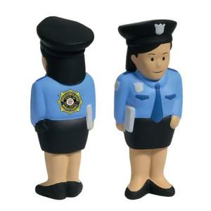 Juguetes Antiestrés de Policía de Espuma PU, con Logotipo Impreso, Juguetes para Aliviar el Estrés, Aprietables - Product Image 5