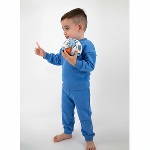 Venta al por mayor Otoño Invierno O'neck Collar Personalizar Niños Sweat-suit Niños-Ropa 2 Piezas Set-Baby Girl Boy Chándales - Product Image 1