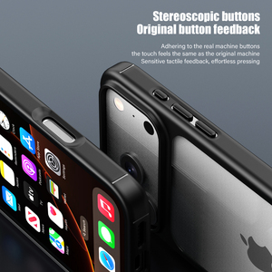 Per <span class=keywords><strong>iPhone</strong></span> 17 <span class=keywords><strong>Pro</strong></span> Max custodia, trasparente sottile leggero Anti-graffio TPU + PC 2 in 1 <span class=keywords><strong>Cover</strong></span> per cellulare antiurto per <span class=keywords><strong>iPhone</strong></span> 15 16 17 - Product Image 4