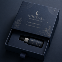 Boîte coulissante Green-source pour flacon d'huile parfumée, étui en carton recyclable, expert en fabrication OEM