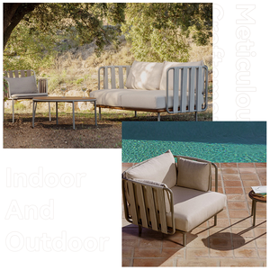 Ensemble <span class=keywords><strong>de</strong></span> canapés <span class=keywords><strong>en</strong></span> bois au design moderne, meubles d'extérieur pour <span class=keywords><strong>jardin</strong></span>, balcon, terrasse et hôtel - canapé <span class=keywords><strong>de</strong></span> <span class=keywords><strong>salon</strong></span> durable et imperméable - Product Image 6