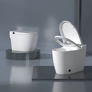 Inodoro Inteligente <span class=keywords><strong>para</strong></span> Hotel y Hogar con Apertura y Cierre Automático, Sensor de Pie, Pantalla Digital, Asiento con Calefacción y Descarga Automática - Product Image 3