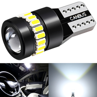 Ampoules de plaque d'immatriculation T10 Led Canbus 3030 Smd orange ambre fabricant T10 W5w Led dôme de lecture intérieur de voiture