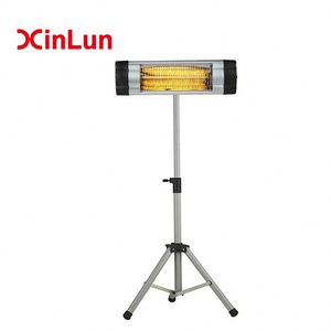 Chauffage infrarouge à tube halogène autonome 220V IP34 avec protection contre la surchauffe 1500W, contrôle numérique - Product Image 3