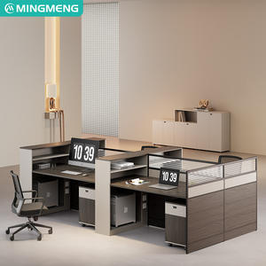 Bureaux de personnel personnalisables, bureaux et chaises financiers, écrans de séparation multi-postes simples et modernes, mobilier de bureau - Product Image 4