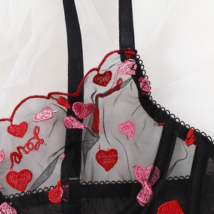 Abito da notte Sexy maturo di buona qualità con ricamo trasparente personalizzato - Product Image 5