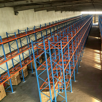 Capacité de charge de 1000 kg à 3000 kg par étagère, étagères réglables, stockage industriel en acier métallique, sans boulons, pour la logistique