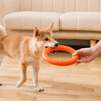 Anneau flottant pour chien en EVA – Jouet durable résistant aux morsures pour l'entraînement interactif des animaux, idéal pour la piscine et la plage