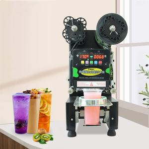 เครื่องซีลฝากระป๋องอัตโนมัติเชิงพาณิชย์ เครื่องซีลถุงพลาสติก PP กระดาษ น้ำผลไม้ ชานมไข่มุก เครื่องซีลถุงเครื่องดื่มและฟิล์ม - Product Image 1