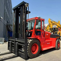 Montacargas Diésel HELI Usado de 16 Toneladas con Motor Cummins Original, Montacargas de Segunda Mano para Trabajo Pesado para Manejo Logístico en Puertos