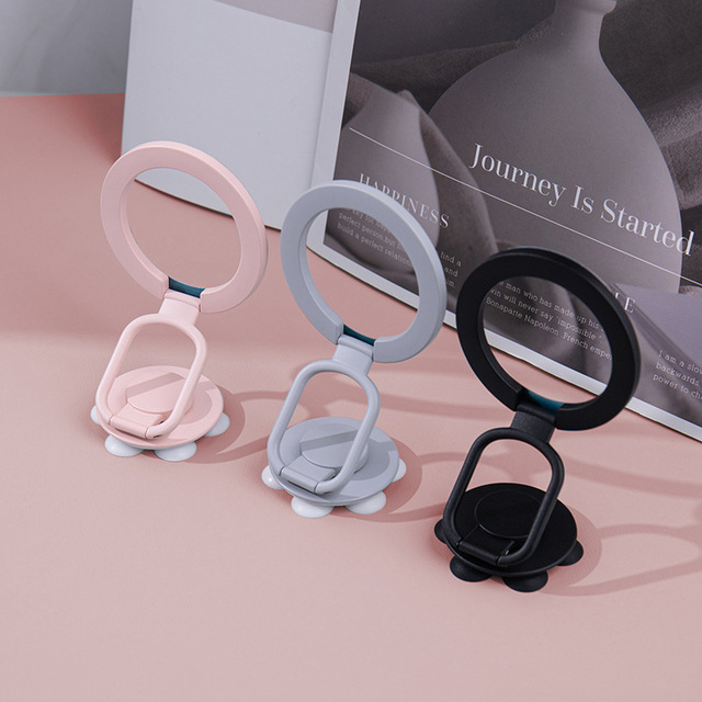 Magnetic Phone Ring Holder 360 Degree Rotating Finger Car Ring Stand Fashion Ring Grip for All Iphone Samsung Phone Stand