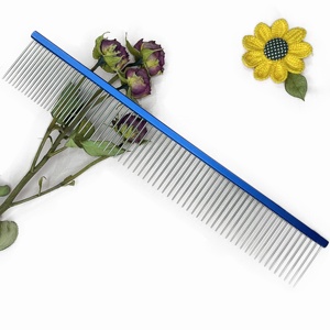 <span class=keywords><strong>Pettine</strong></span> Professionale Baoli ODM per Toelettatura Cani, con Denti Lunghi in Acciaio Inox Colorati, per <span class=keywords><strong>Pelo</strong></span> Annodato di Cani e Gatti - Product Image 5