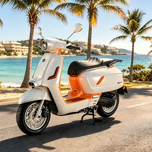 YABEN Zhejiang Origin 2026 Nuevo <span class=keywords><strong>Scooter</strong></span> de Carretera de Gasolina de 125CC Amarillo y Negro Euro 5 con Arranque sin Llave, Freno de Disco y Certificaciones de Seguridad - Product Image 4