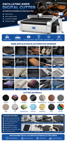 Cortadora Digital con Posicionamiento Visual para Tapetes de TPE y Revestimientos de Carga de EVA para Interiores de Automóviles