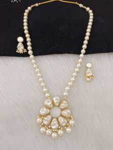 Ensemble de collier pendentif en bronze antique fait à la main bijoux de mode en pierre personnalisés pour les mariages fêtes fiançailles anniversaires - Product Image 3